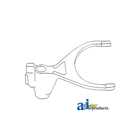 A & I Products Shift Fork, 8 Speed 8" x8" x4" A-1860773M1